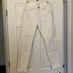 Women’s white jeans. Ann Taylor Loft